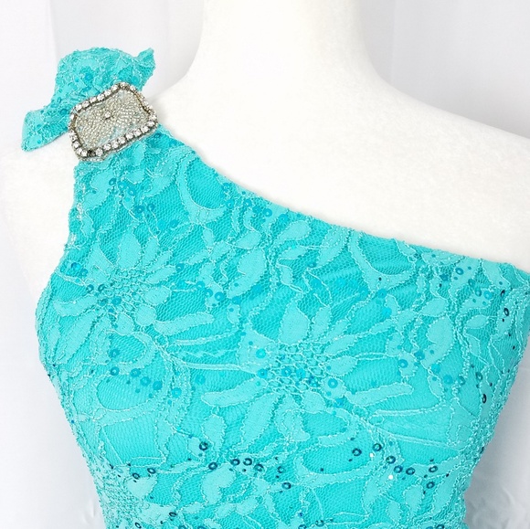 COPY - NWT Hailey Adrianna Papell Sequined Lace Dress - Picture 4 of 8